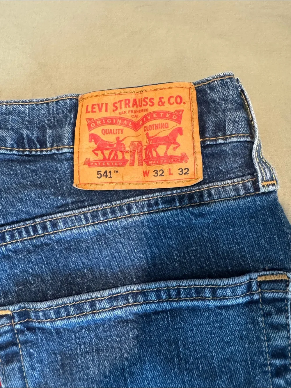 Mens Levi 541 Jeans